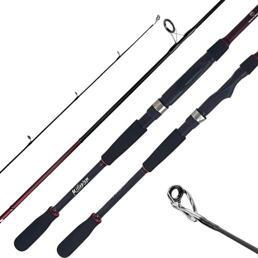 Vara Molinete 1,92m Carbono 10-20lbs Pesca Brasil
