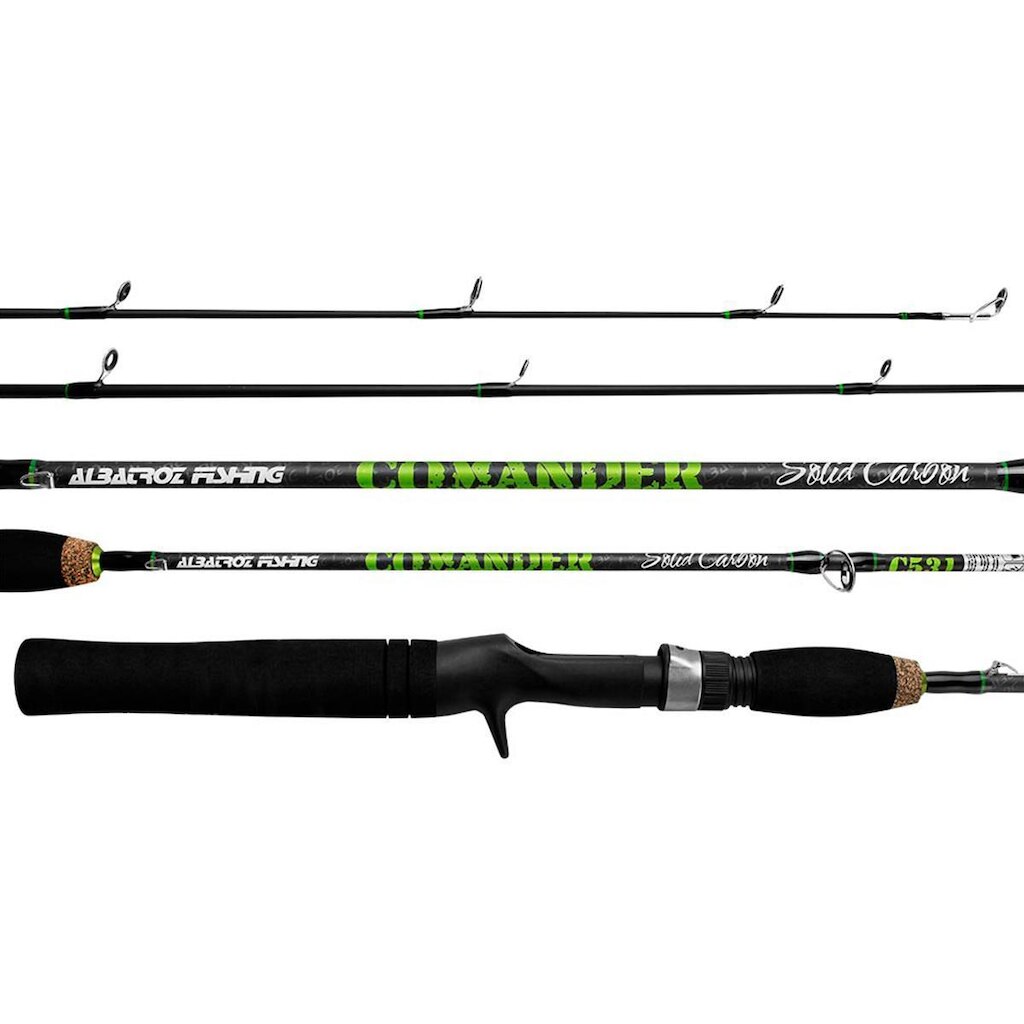 Vara para Carretilha Comander IV C561 7-14lbs 1,68mts 1 Parte - Albatroz