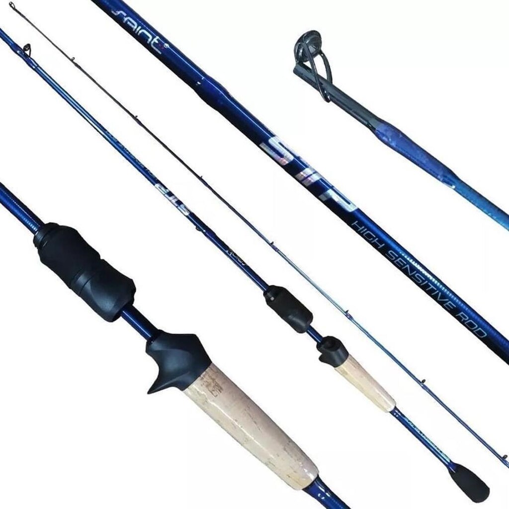 Vara para Carretilha STP BS581BC 1,73mts 7-16lbs 1 Parte - Saint Plus