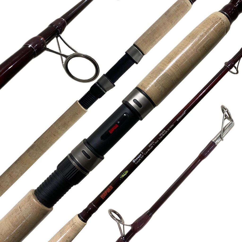 Vara para Molinete Bronze 6'0 1,83mts 20-50lbs 1 Parte - Rapala
