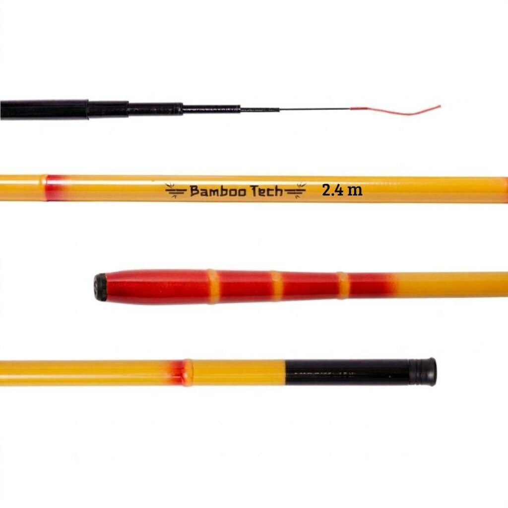 Vara Telescópica Bamboo Tech 2.4 metros Impomag