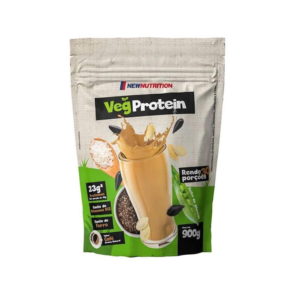 Veg Protein - 900g Café - NewNutrition