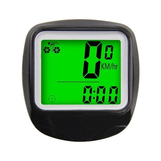 Velocímetro Bicicleta Bike Ciclismo Hora Odômetro Display LCD - Preto Menor preço em Velocímetro Bicicleta Bike Ciclismo Hora Odômetro Display LCD - Preto