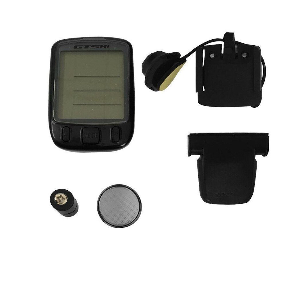 Velocímetro Digital para bicicleta Gts m1 563c Wireless 14 Funções Com luz Interna.