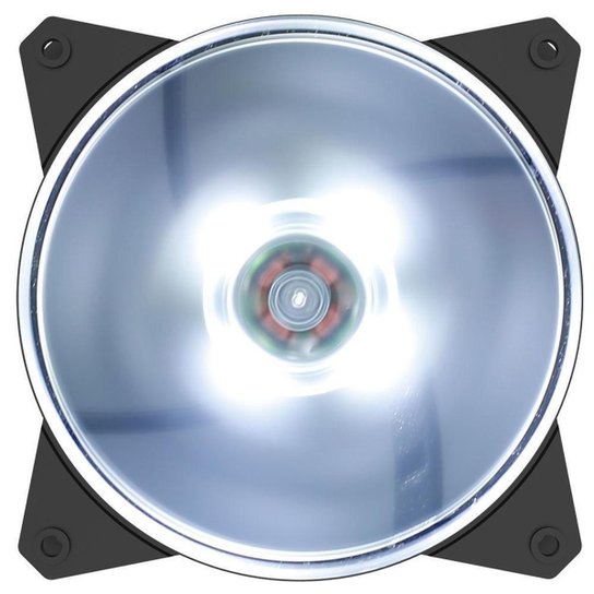 Ventoinha Cooler Master Masterfan MF120L Branco 120mm, R4-C1DS-12FW-R1 - Branco