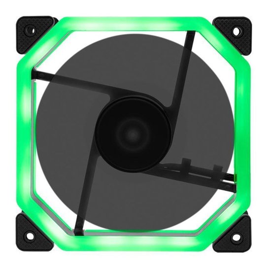 Ventoinha Mancer 120mm Ventus Led Verde, MCR-VTG-01 - Verde