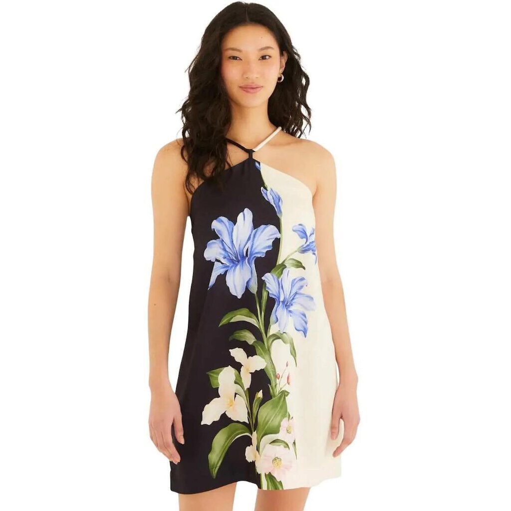 Vestido Alcinha Farm Rio Céu de Flor