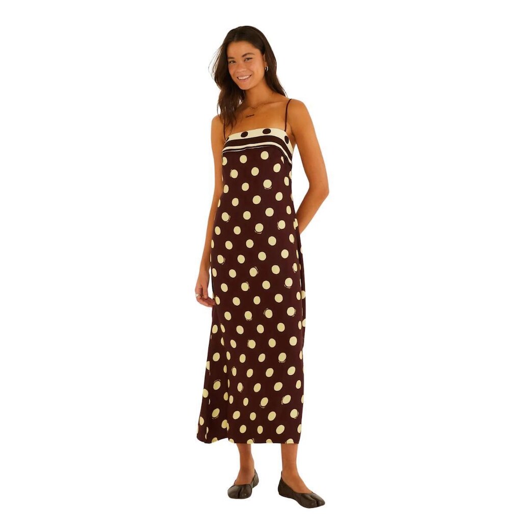 Vestido Alcinha Farm Rio Poá Lenço