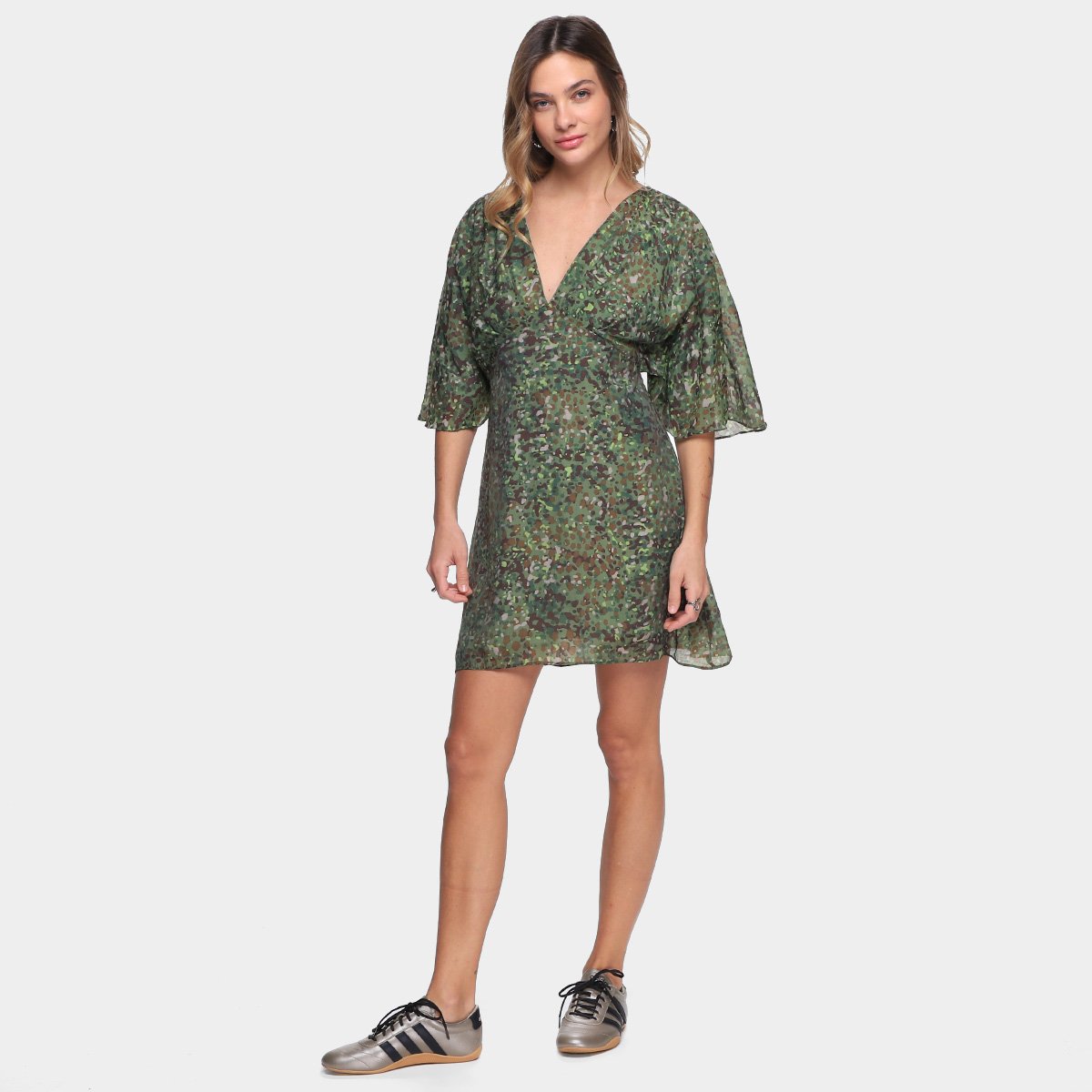 Vestido All Is Love Curto Mistic Green - 3