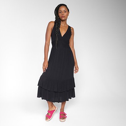 Vestido All Is Love Viscocrepe Amarração - Feminino