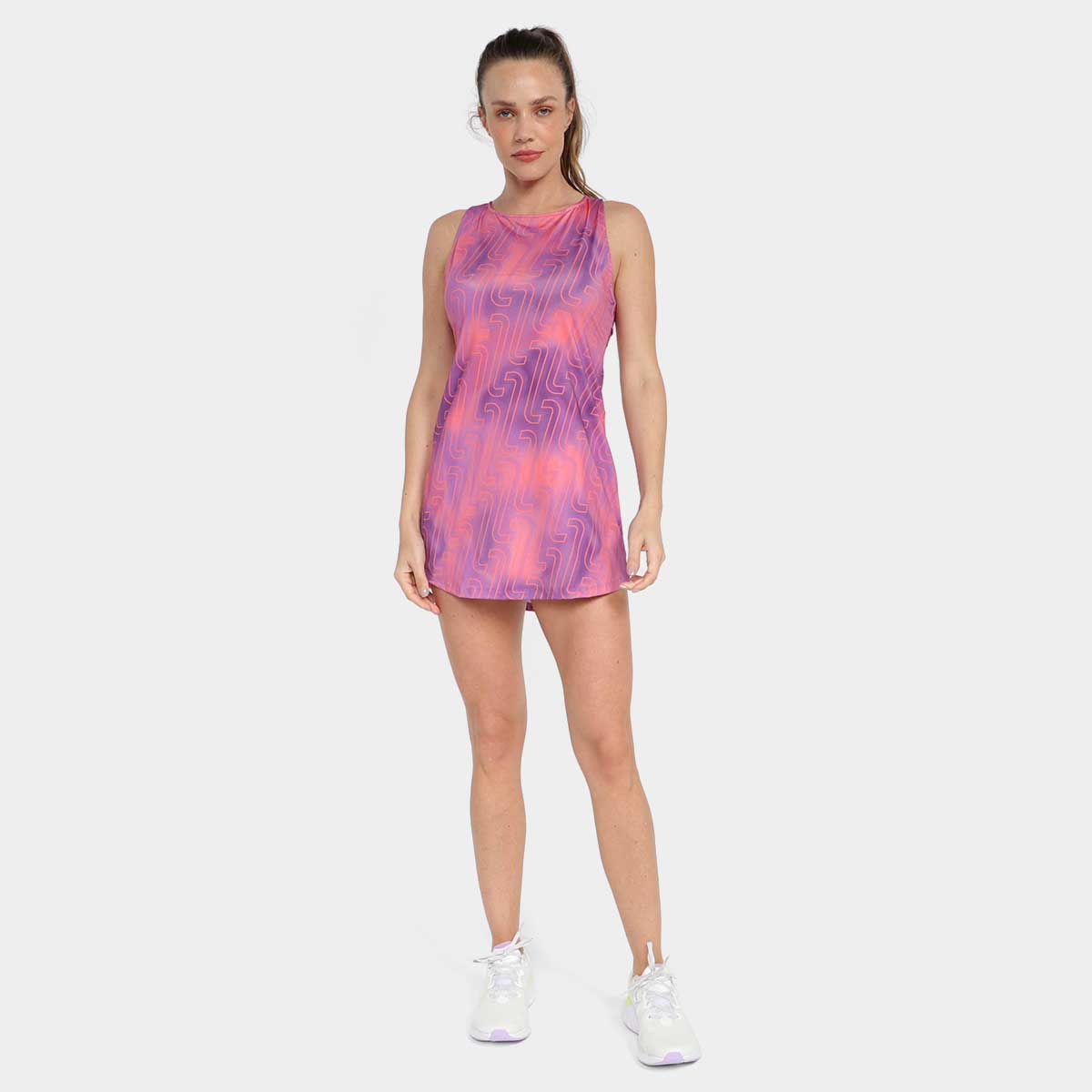 Vestido Alto Giro Microway Tn Costas Nadador - 4