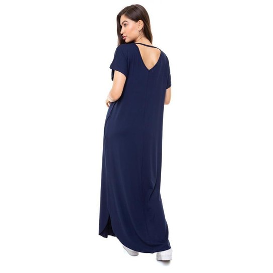 Vestido Aura Longo Bolsos