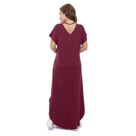 Vestido Aura Longo Bolsos
