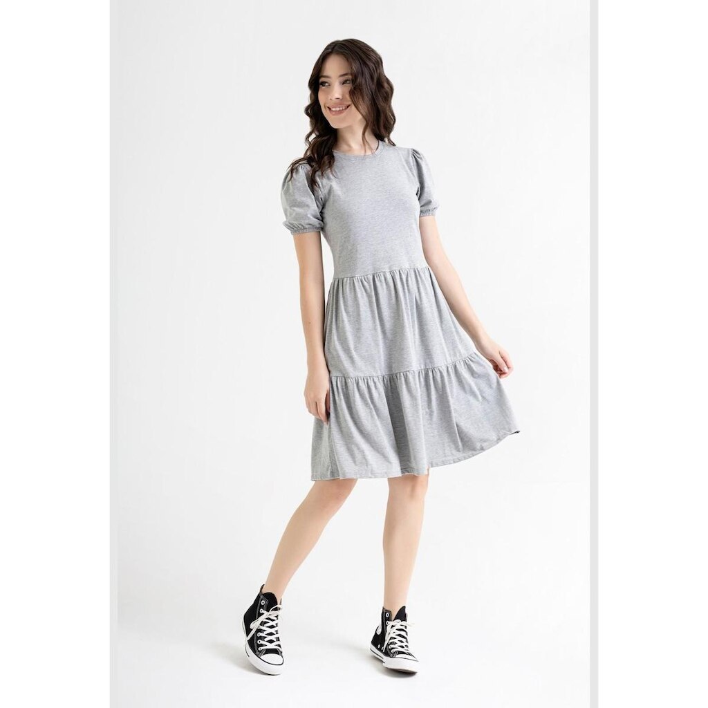 Vestido Básico em Meia Malha Just Basic