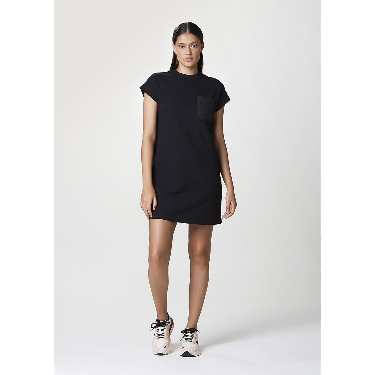 Vestido Básico Manga Curta Em Malha Hering Feminino Menor preço em Vestido Básico Manga Curta Em Malha Hering Feminino