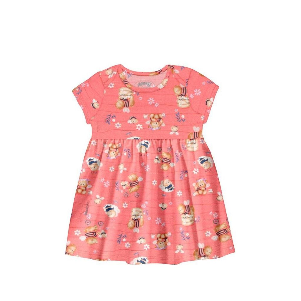 Vestido Bebê Infantil Manga Curta Alakazoo Ref. 46134