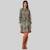 Vestido Boho Midi em Linho com Franjas Reserva Natural - Verde