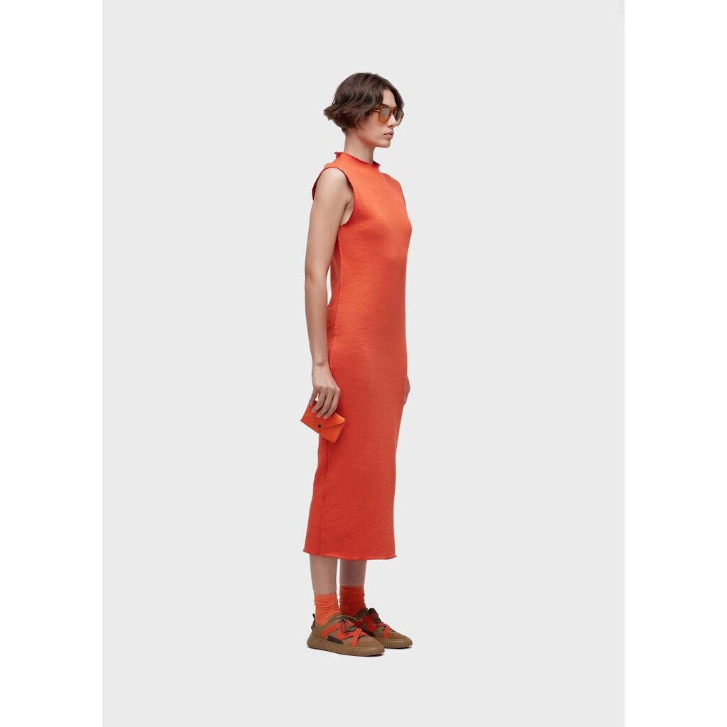 Vestido cavado double face rug OSKLEN