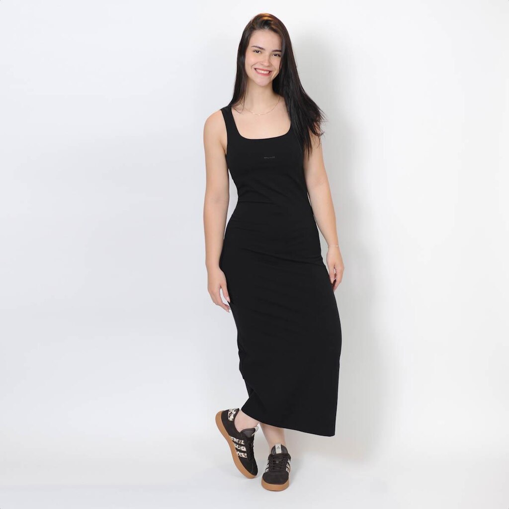 Vestido CLC Colcci Midi Preto - Feminino