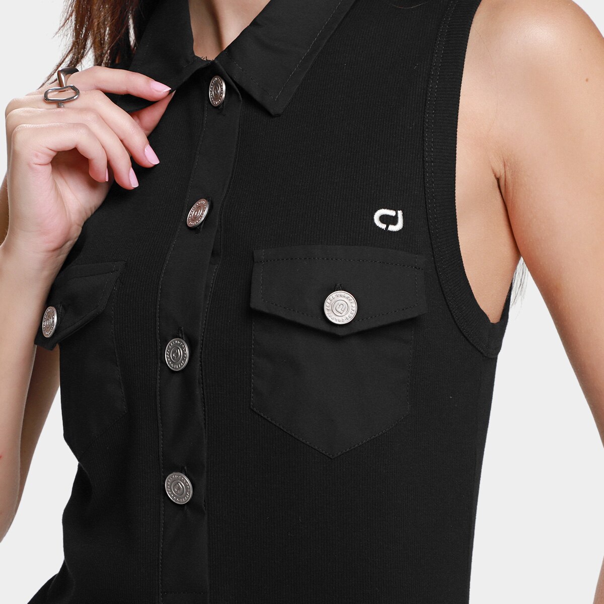 Vestido Colcci Canelado Casual Feminino - 2