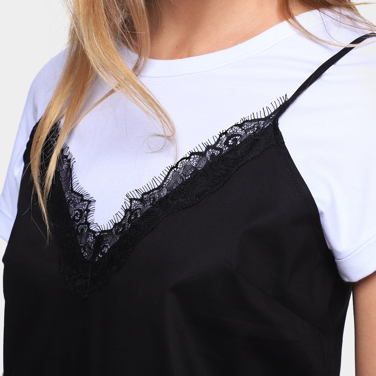 Vestido Colcci Curto Sleep Dress Sobreposto - 2