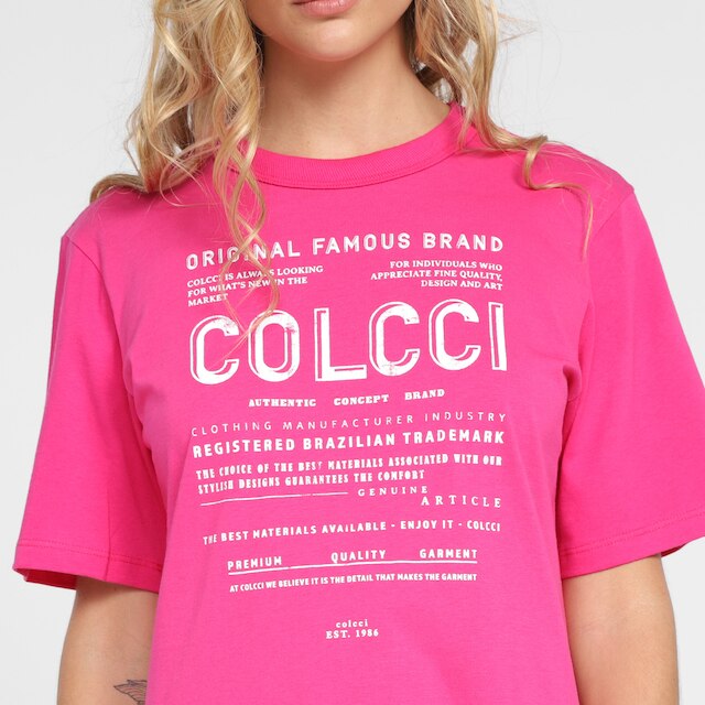 Vestido Colcci Midi Logo