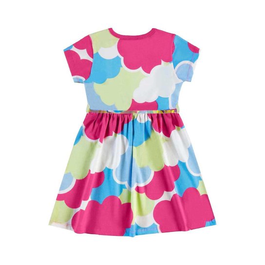 Vestido com Cinto Infantil Bee Loop