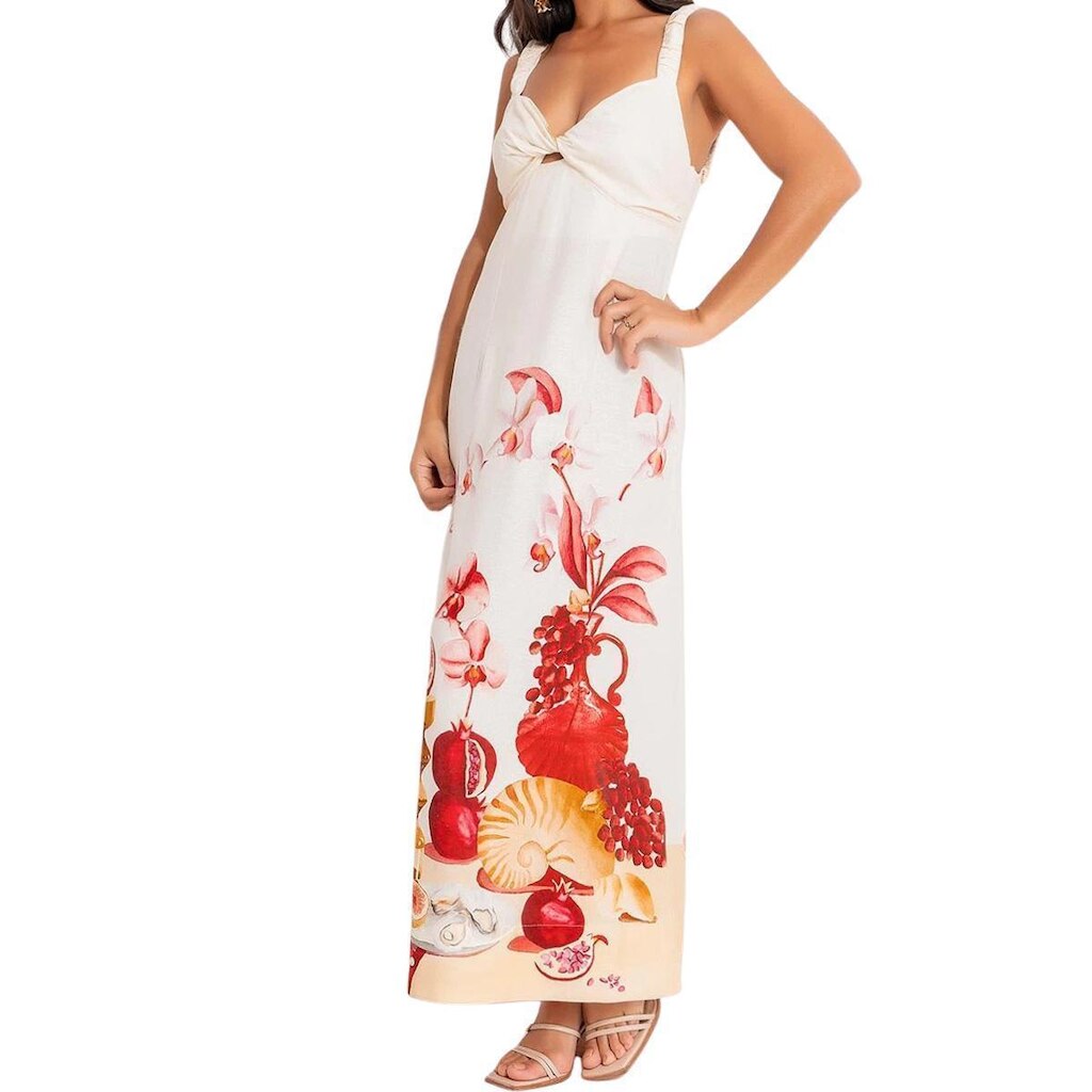 Vestido Cropped Farm Rio Afrodite