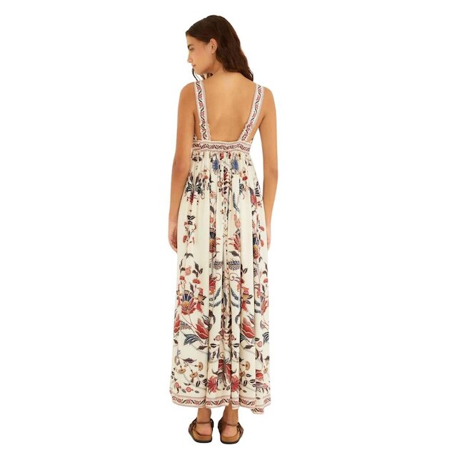 Vestido Cropped Farm Rio Bohoflor