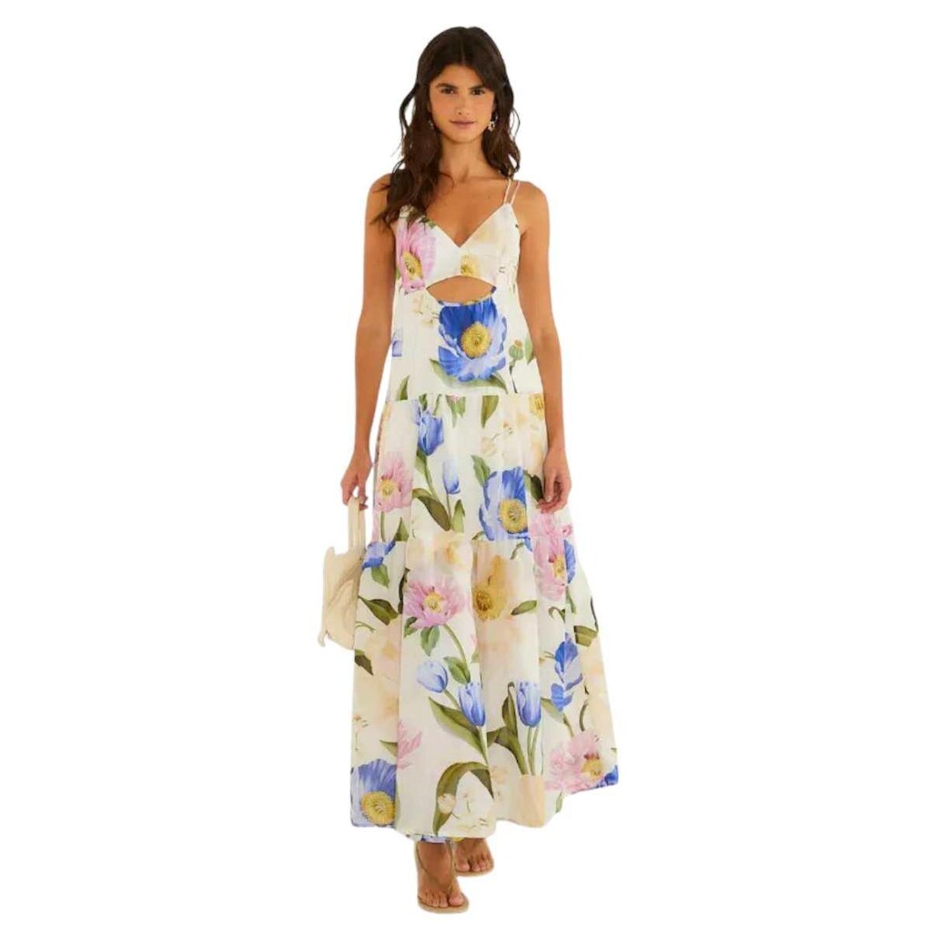 Vestido Cropped Farm Rio Floral Lola