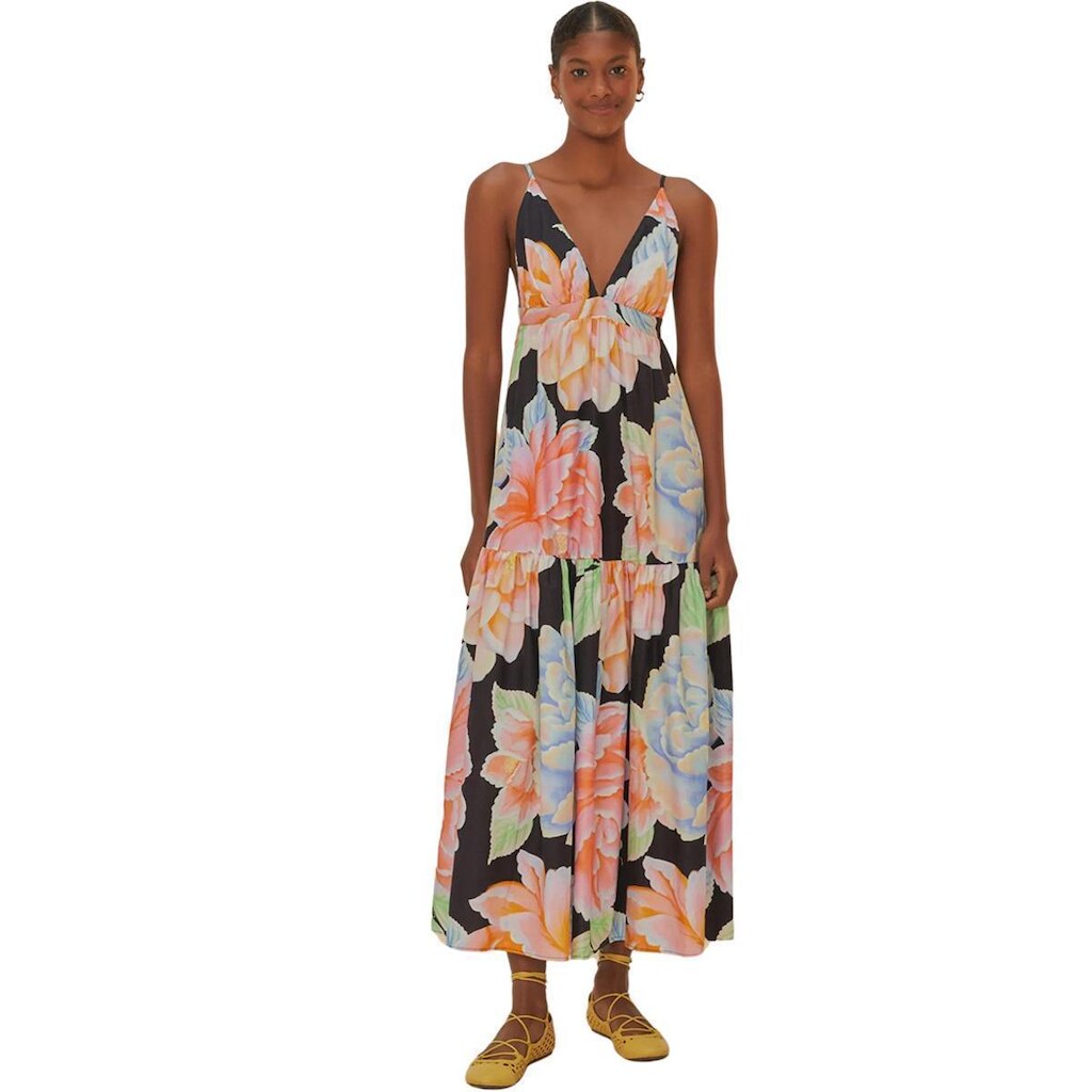 Vestido Cropped Farm Rio Floral Sofia