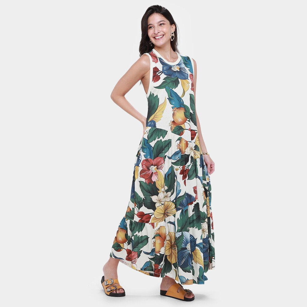 Vestido Cropped Farm Tropicalzinho