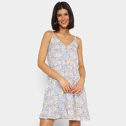 Vestido Curto Ayaka Floral Feminino - Feminino