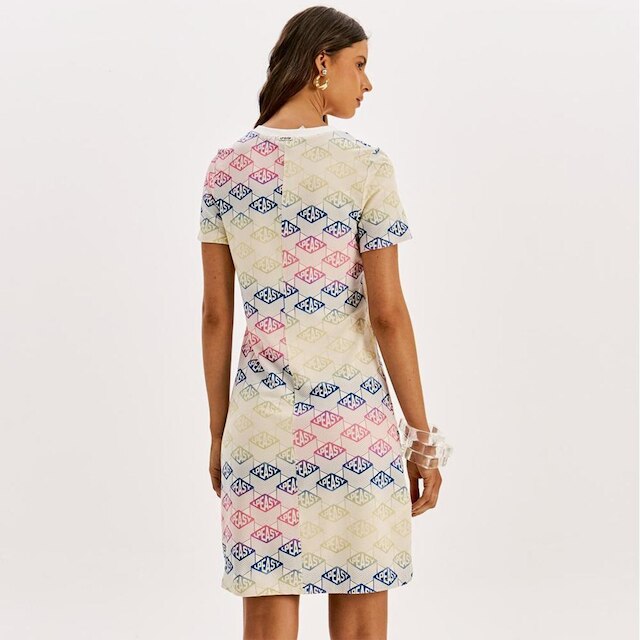Vestido Curto Easy Lança Perfume T-dress Feminino
