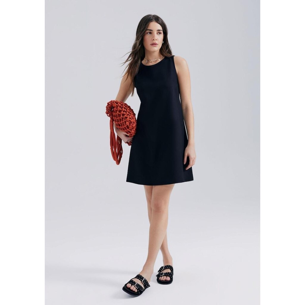 Vestido Curto Em Viscose Hering
