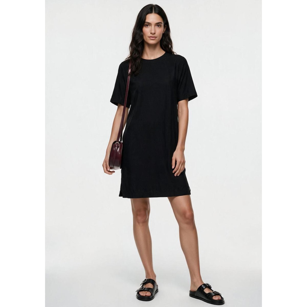 Vestido Curto Em Viscose