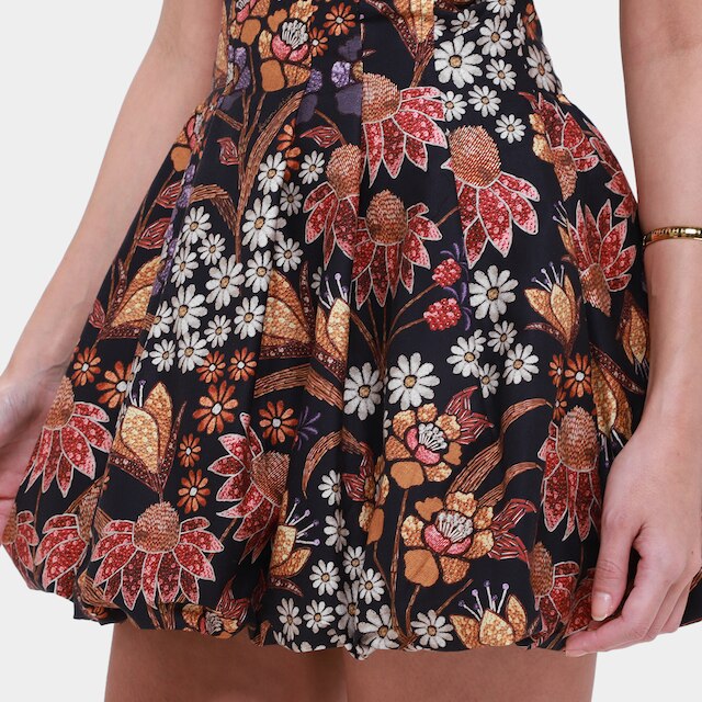 Vestido Curto Farm Balone Lili