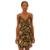 Vestido Curto Farm Flora Abacaxi - Amarelo