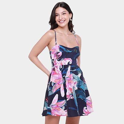 Vestido Curto Farm Lilia - Feminino