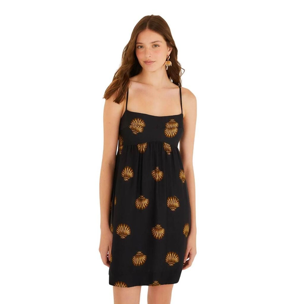 Vestido Curto Farm Rio Alças Conchita