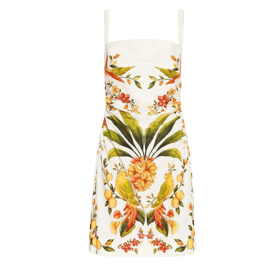 Vestido Curto Farm Rio Bosque Chic