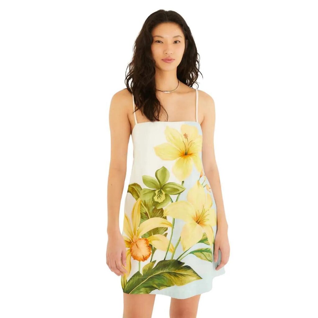 Vestido Curto Farm Rio Floral Samanta