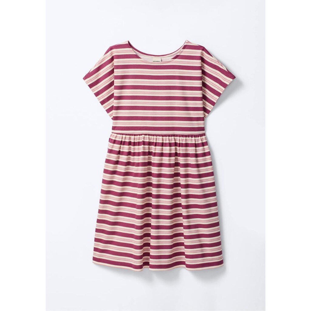 Vestido Curto Infantil Estampado Em Algodão