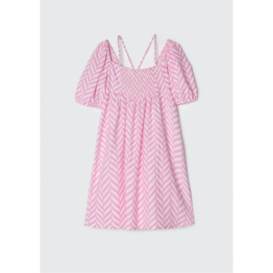 Vestido Curto Infantil Hering Kids
