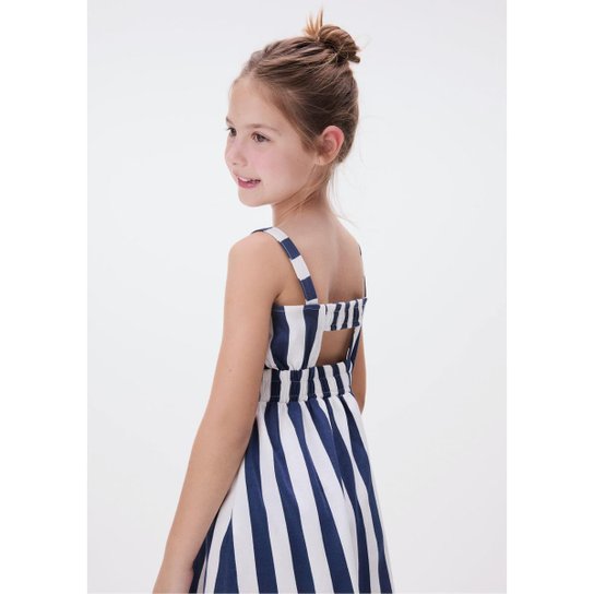 Vestido Curto Infantil Toddler Estampado Hering Kids