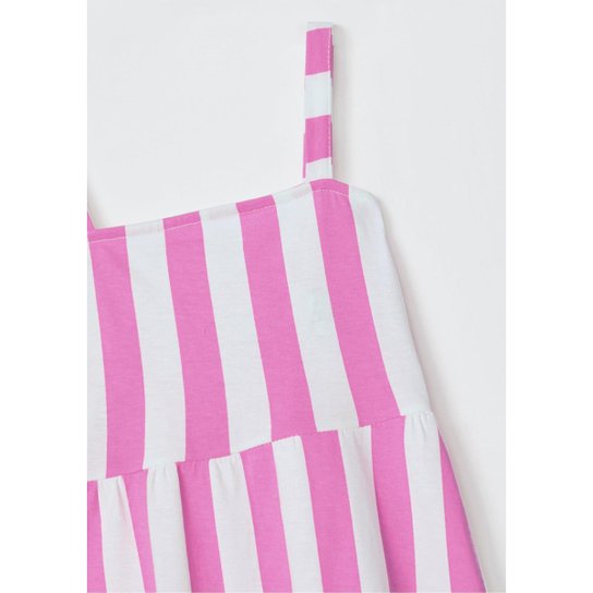 Vestido Curto Infantil Toddler Estampado Hering Kids