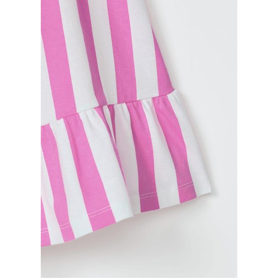 Vestido Curto Infantil Toddler Estampado Hering Kids
