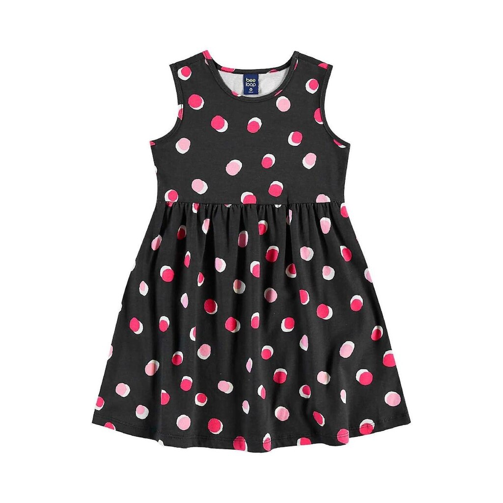Vestido de Bolinhas Infantil Bee Loop
