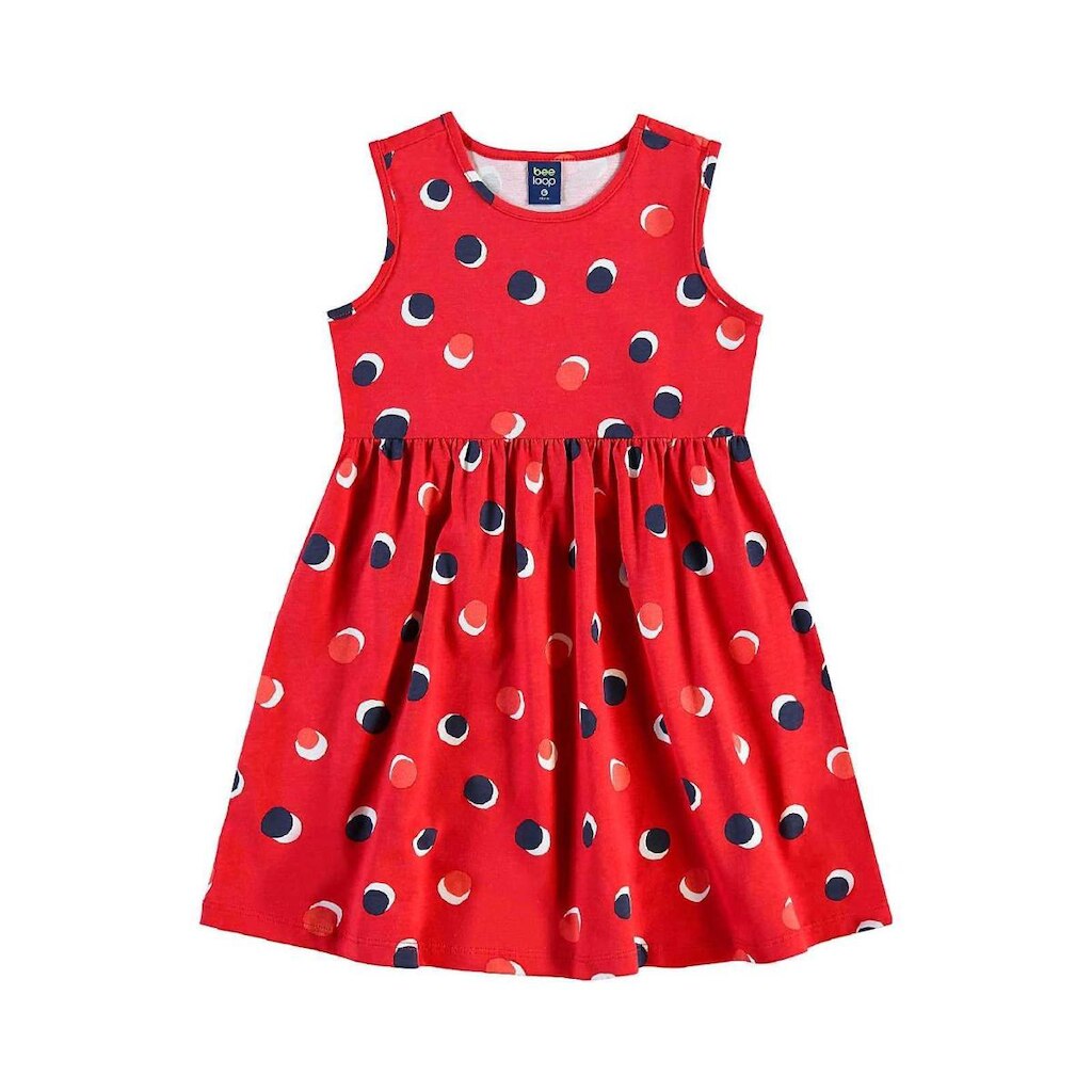 Vestido de Bolinhas Infantil Bee Loop