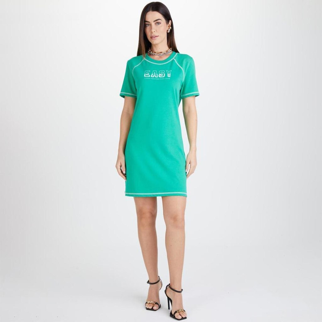 Vestido Easy Lança Perfume T-shirt Feminino